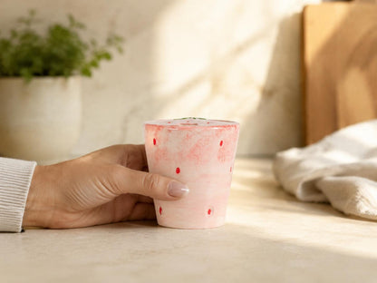Strawberry Ceramic Coffee Mug product photo 5