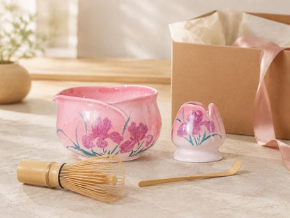 Hand-Painted Matcha Bowl Set product photo 7