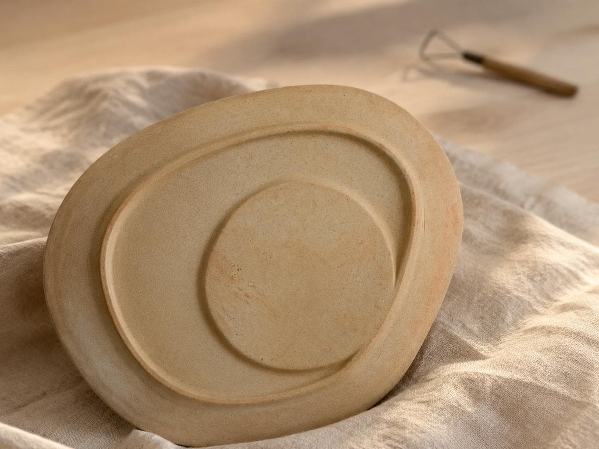 Handmade Ceramic Breakfast Bowl Set with Plate and Spoon product photo 6