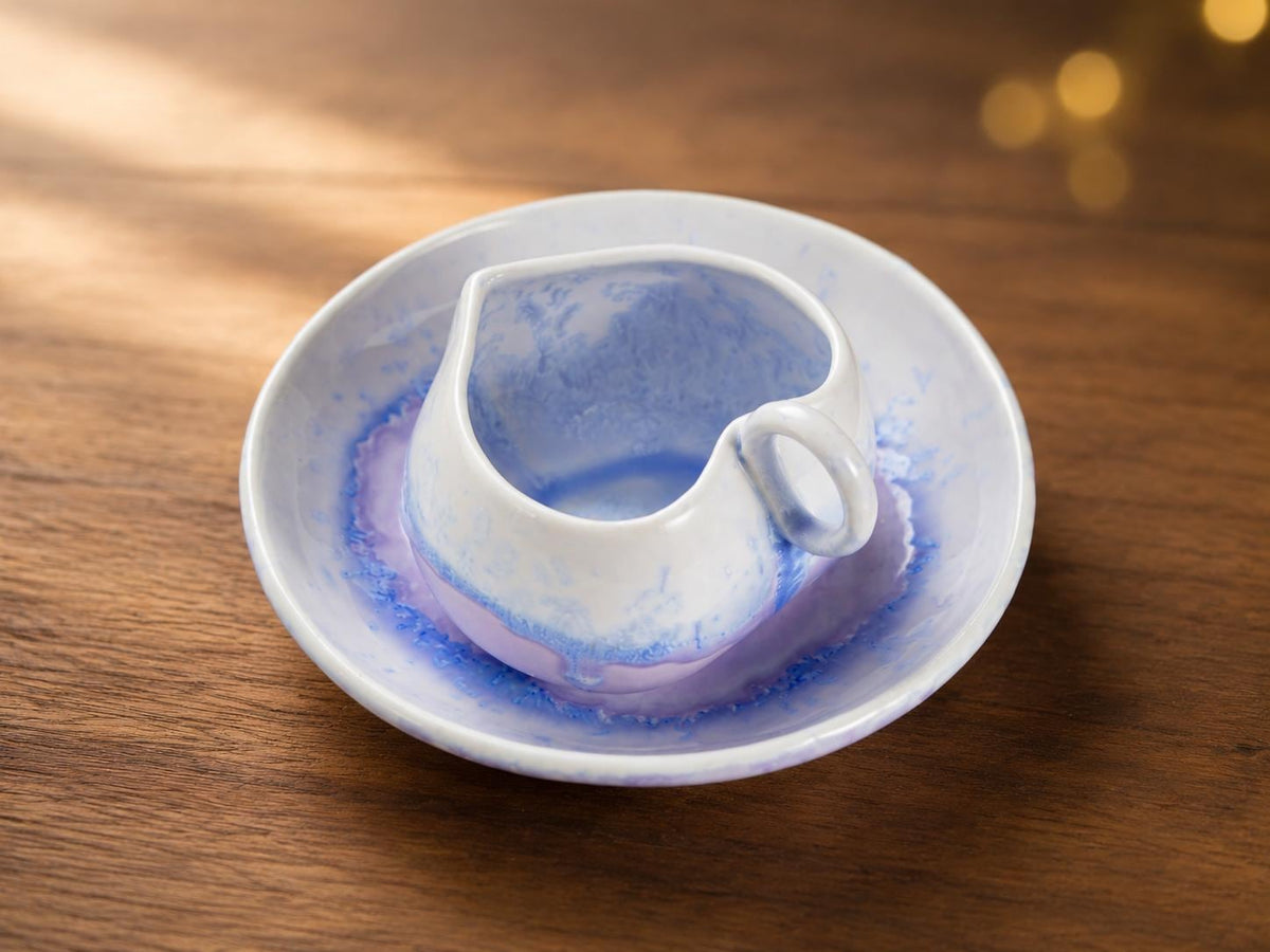 Heart-Shaped Coffee Cup and Saucer product photo 4