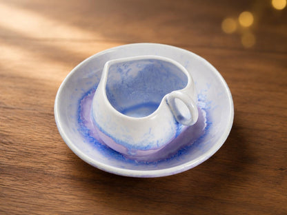 Heart-Shaped Coffee Cup and Saucer product photo 4