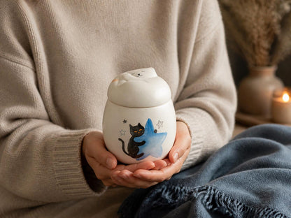 Blue Star Cat Memorial Urn product photo 2