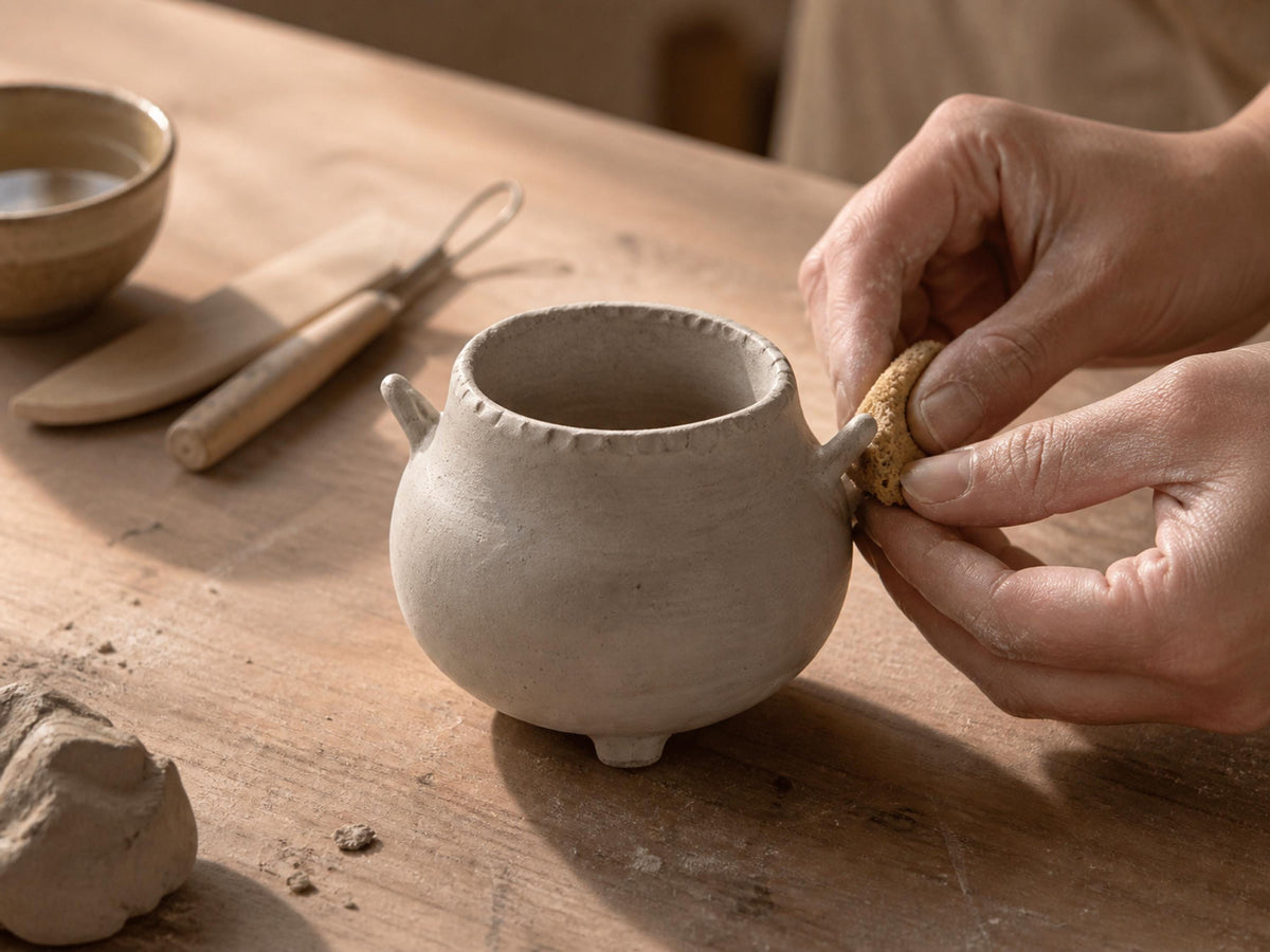 Wabi Sabi Ceramic Incense Burner product photo 4