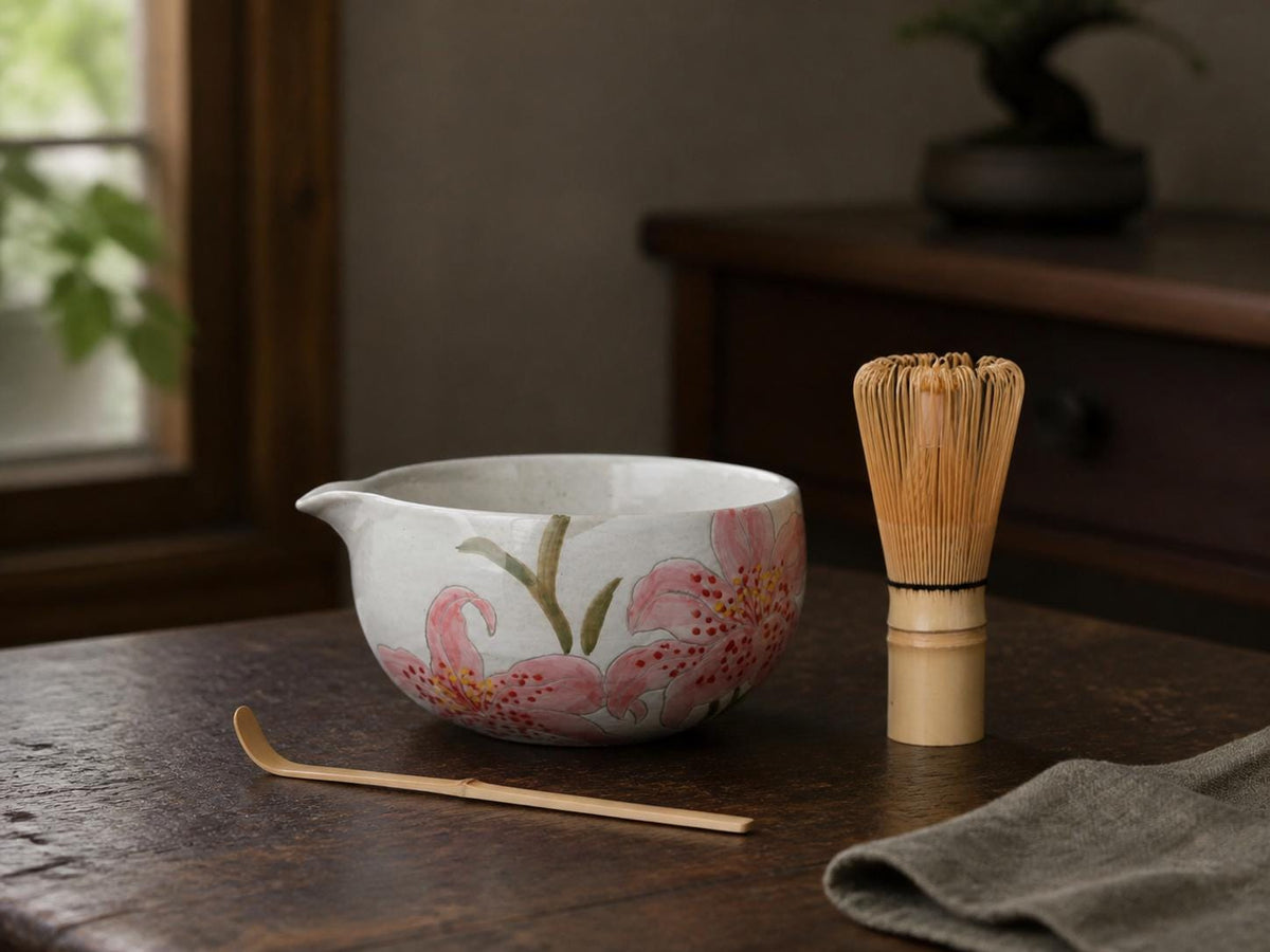 Pink Lily Matcha Bowl Set product photo 5