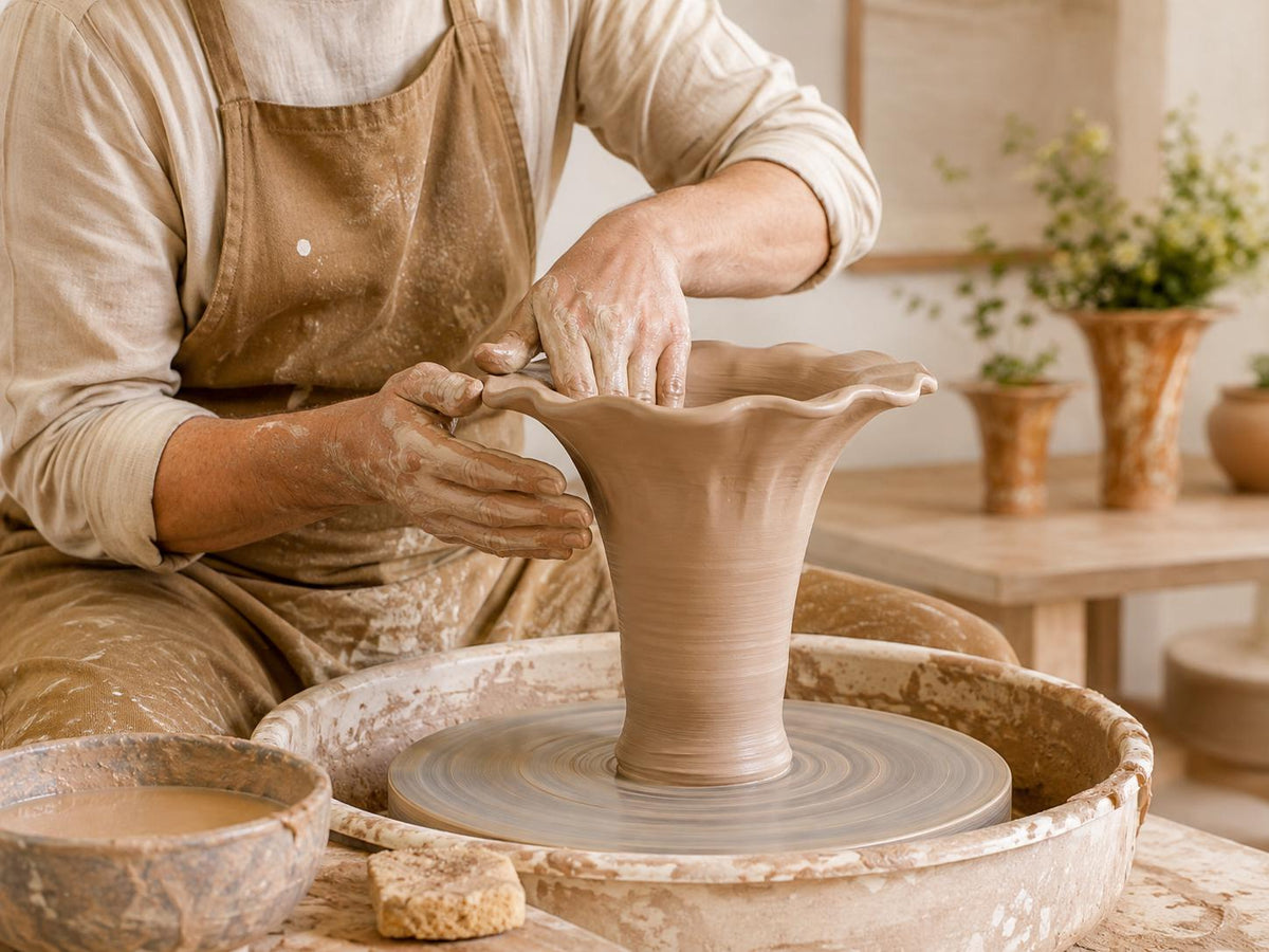 Handmade Mushroom Ceramic Vase product photo 7