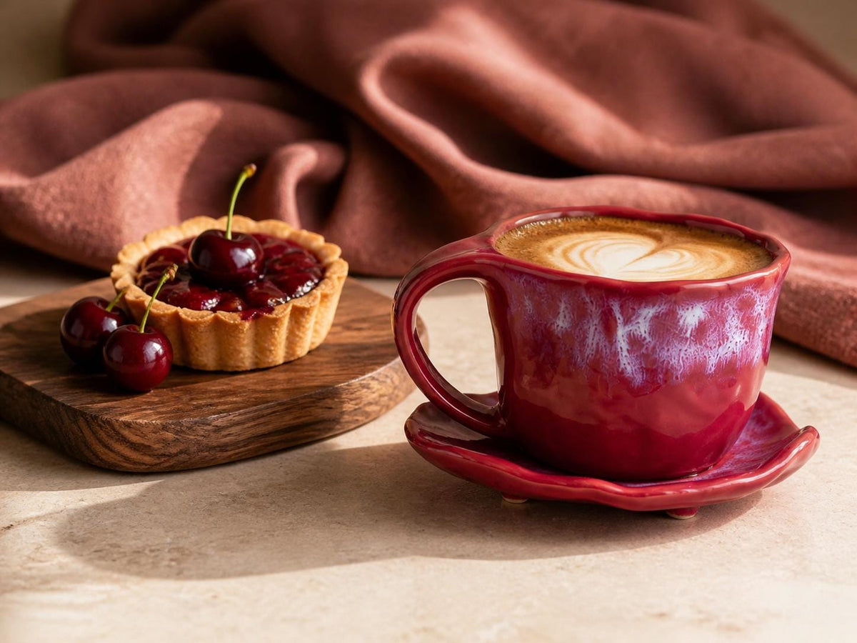 Ceramic Coffee Cup and Saucer product photo 7