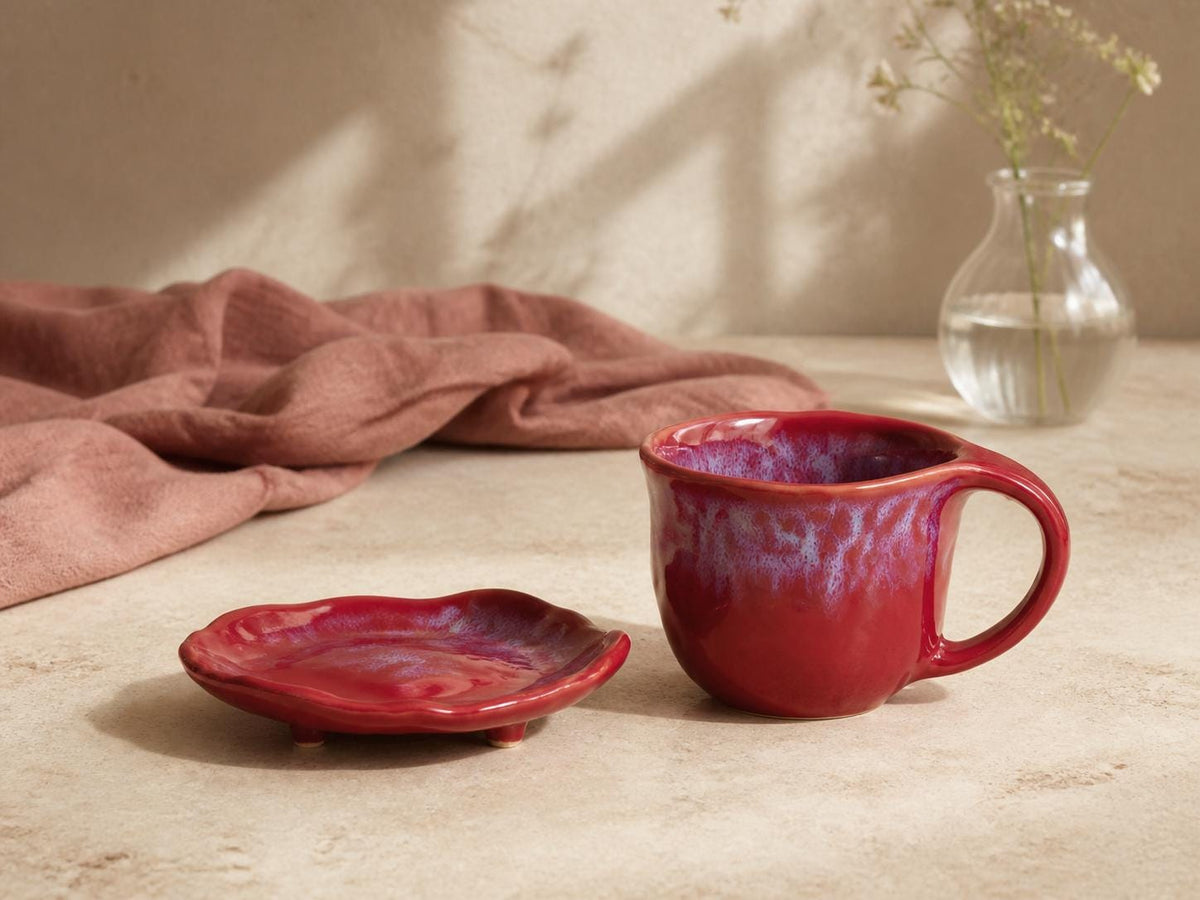 Ceramic Coffee Cup and Saucer product photo 5
