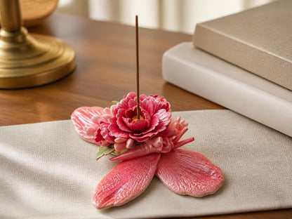 Handmade Butterfly Ceramic Incense Holder product photo 1
