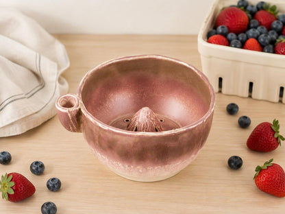 Handmade Ceramic Berry Washing Bowl product photo 3