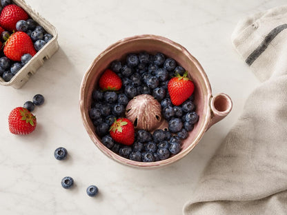Handmade Ceramic Berry Washing Bowl product photo 7