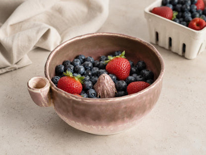 Handmade Ceramic Berry Washing Bowl product photo 6