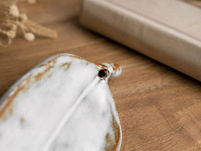 Handmade Ceramic Leaf Incense Holder product photo 1