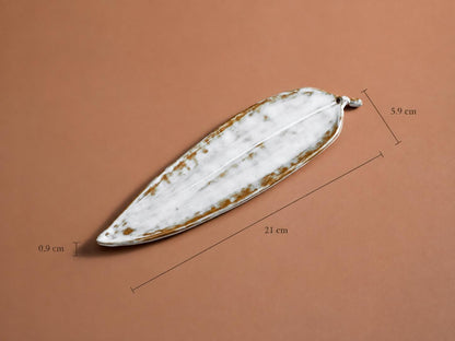 Handmade Ceramic Leaf Incense Holder product photo 2