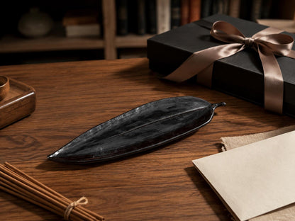 Handmade Ceramic Leaf Incense Holder product photo 8