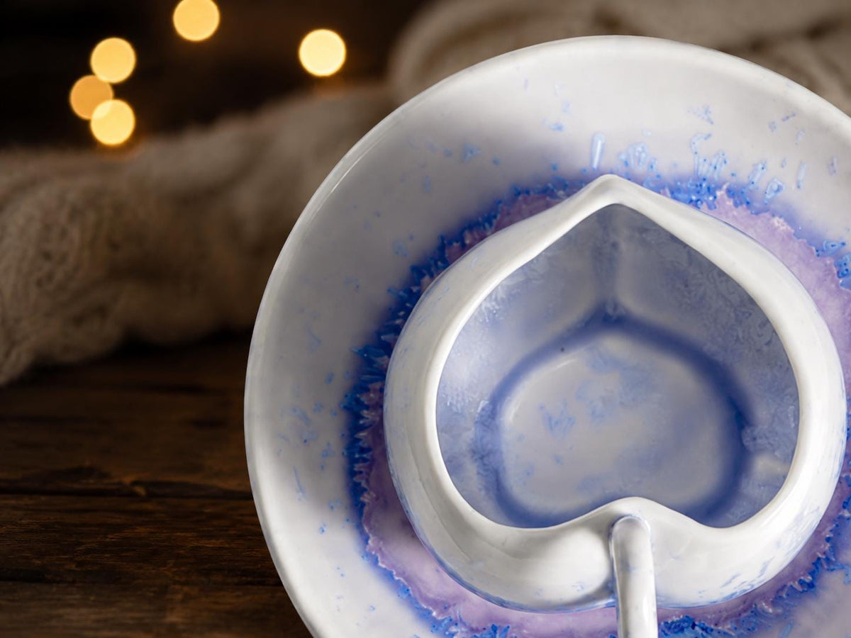 Heart-Shaped Coffee Cup and Saucer product photo 3