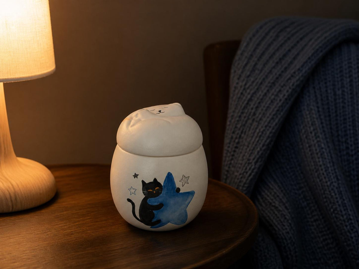 Blue Star Cat Memorial Urn product photo 8