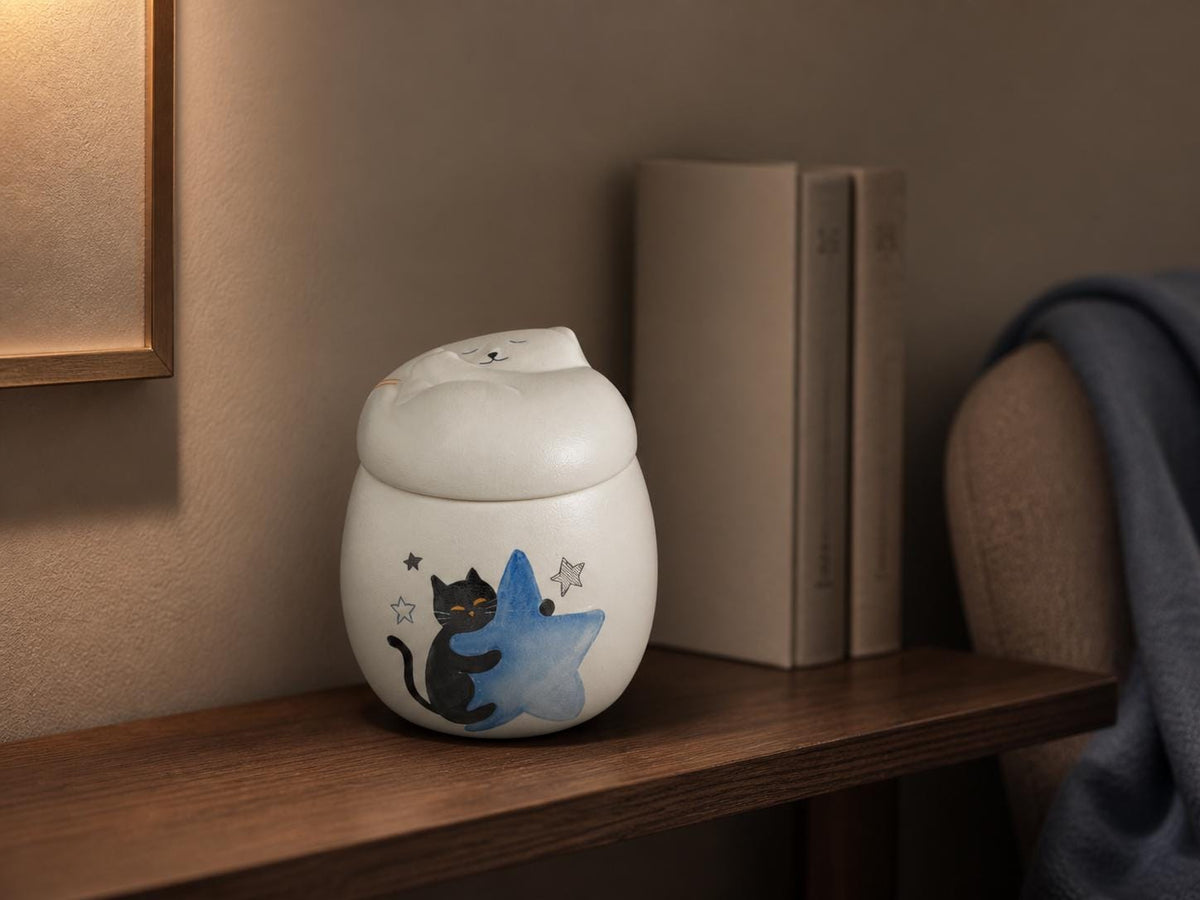 Blue Star Cat Memorial Urn product photo 7