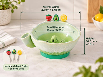 Handmade Ceramic Berry Bowl product photo 6