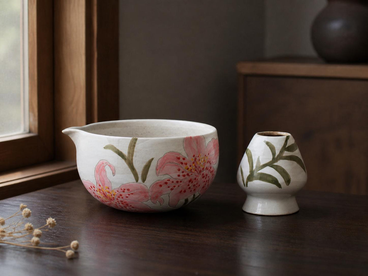 Pink Lily Matcha Bowl Set product photo 4