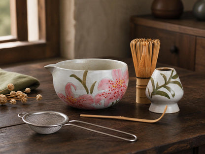 Pink Lily Matcha Bowl Set product photo 3