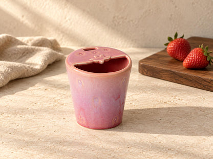 Lavender Pink Ceramic Tumbler product photo 3