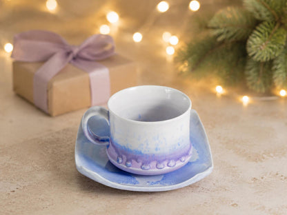 Square Coffee Cup and Saucer product photo 2