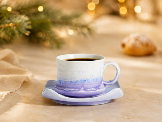 Square Coffee Cup and Saucer product photo 1