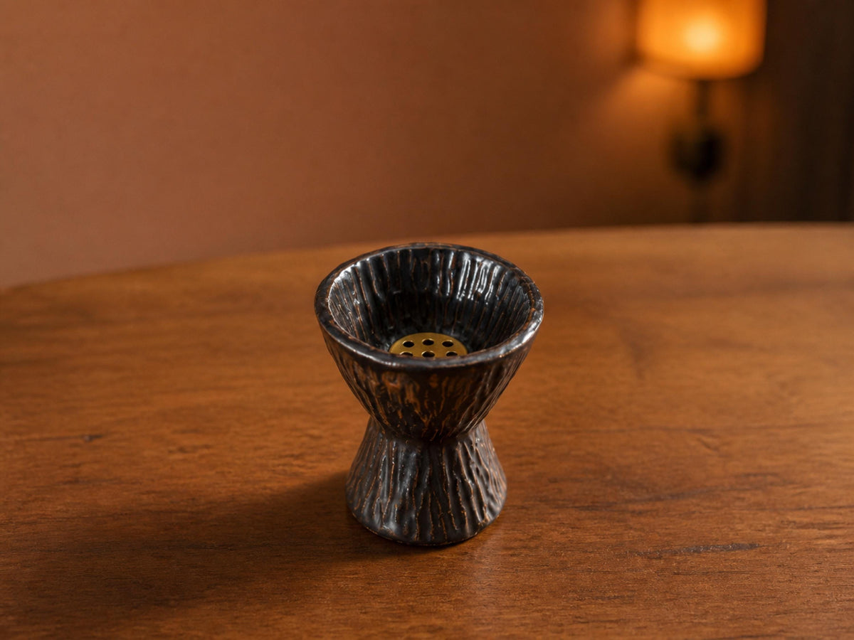 Black Ceramic Incense Burner product photo 6