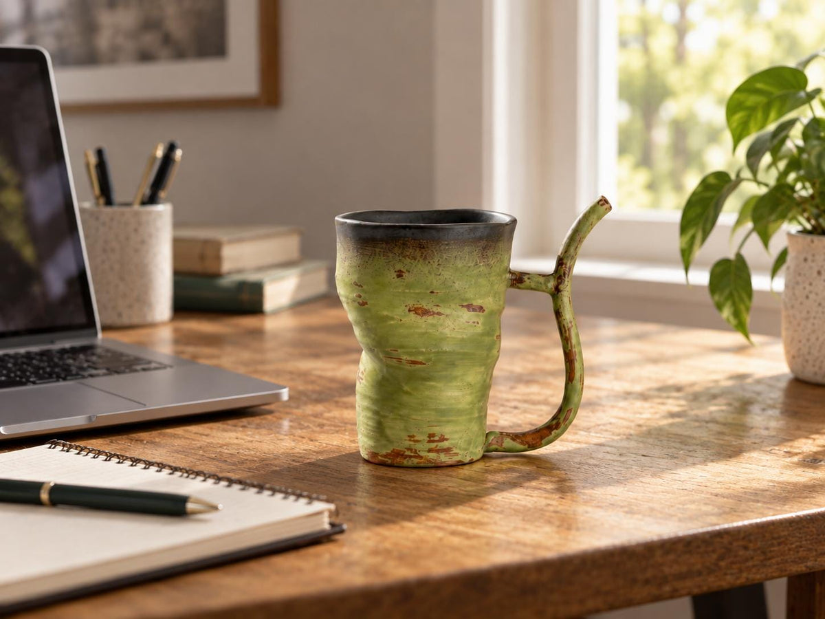 Willow Sip Straw Ceramic Tumbler product photo 4