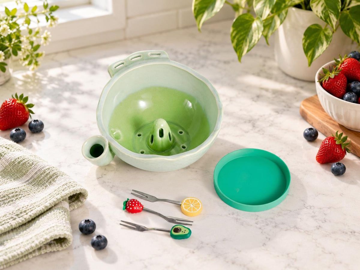 Handmade Ceramic Berry Bowl product photo 7