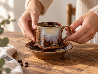 Willow Hearth Coffee Cup and Saucer product photo 5