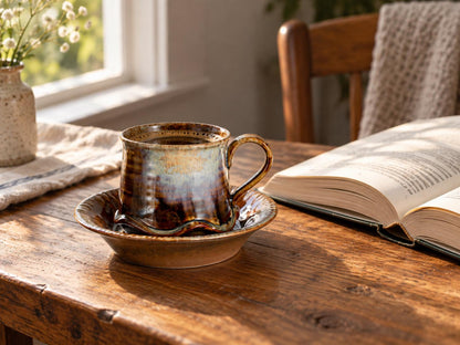 Willow Hearth Coffee Cup and Saucer product photo 8