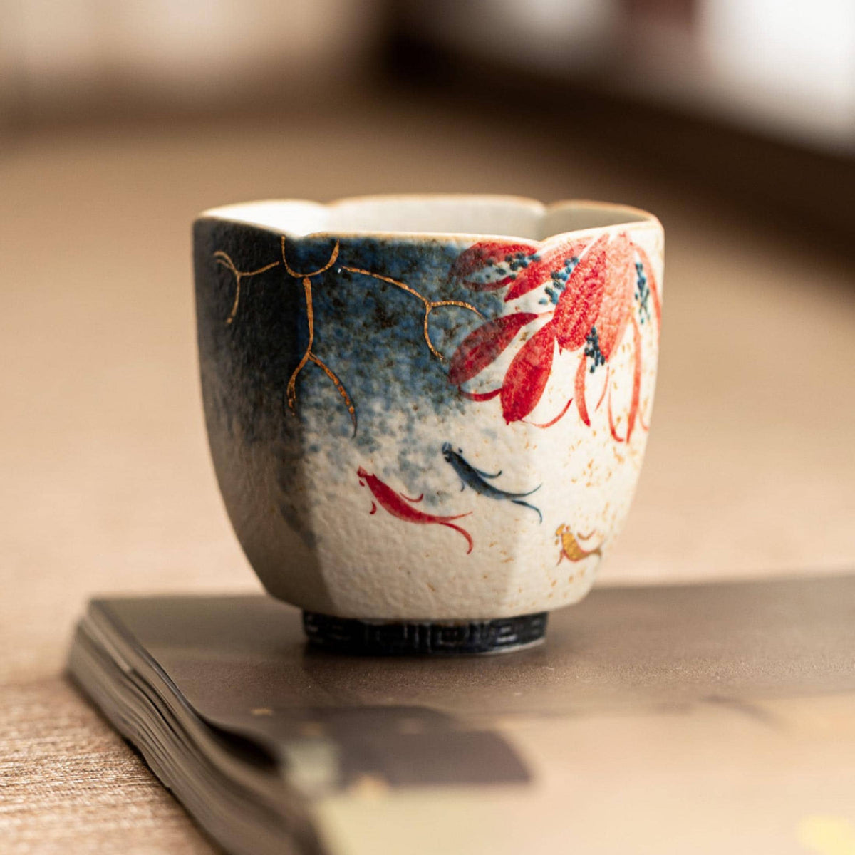 Apple Footed Coffee Cup and Saucer product photo 5