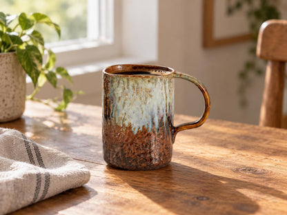 Autumn Rain Ceramic Coffee Mug product photo 2