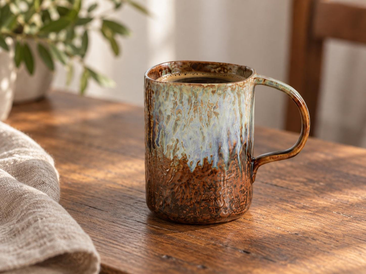 Autumn Rain Ceramic Coffee Mug product photo 4