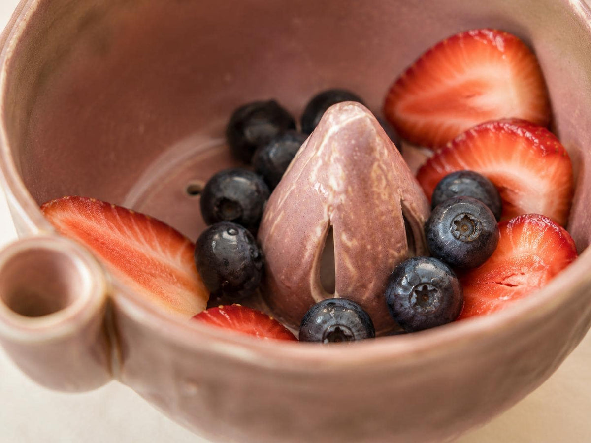 Handmade Ceramic Berry Washing Bowl product photo 2
