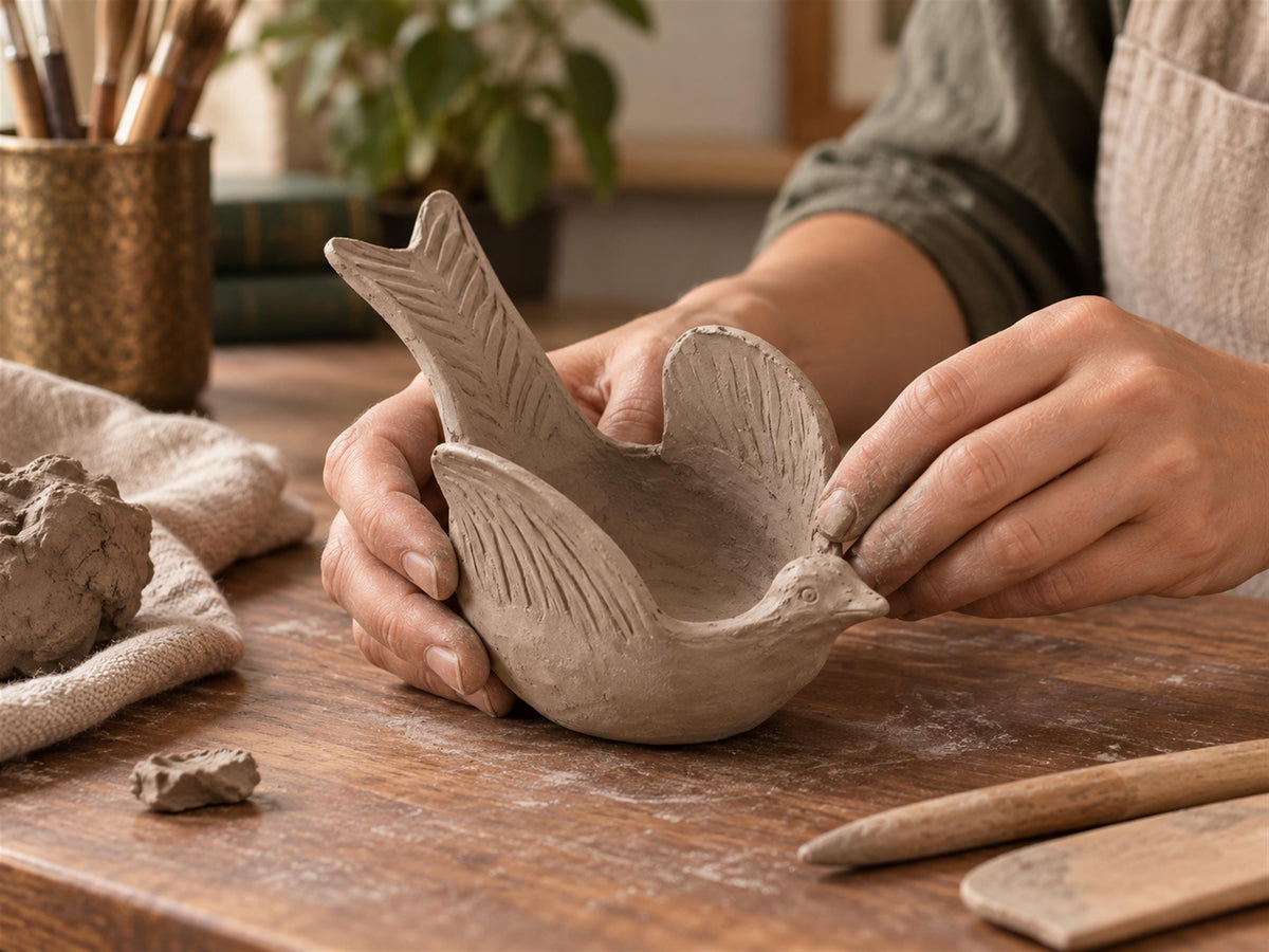 Ceramic Bird Incense Burner product photo 4