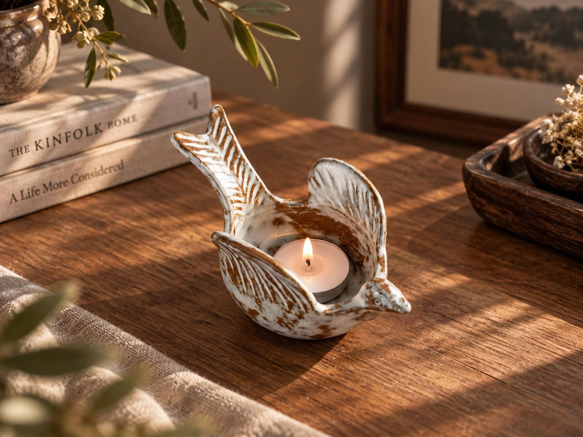 Ceramic Bird Incense Burner product photo 2