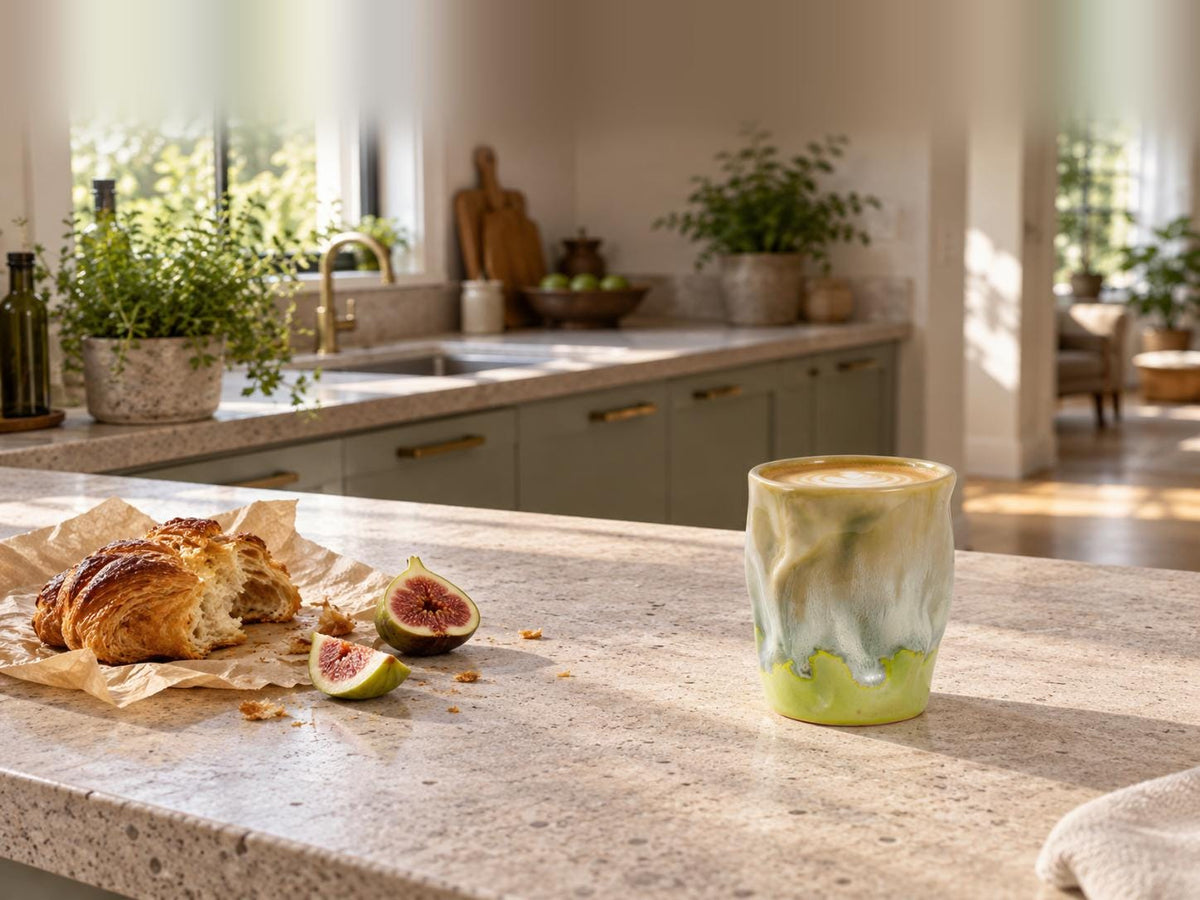 Lime Green Ceramic Tumbler product photo 5