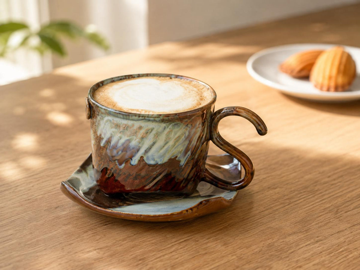 Cat Coffee Cup and Saucer product photo 3