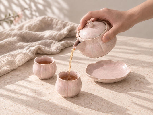 Pink Tulip Ceramic Coffee Mug product photo 1