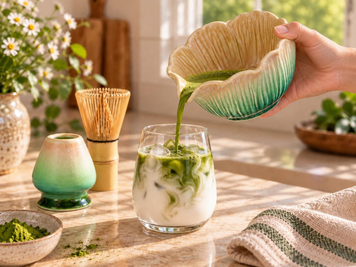 Sage Green Matcha Bowl Set product photo 6