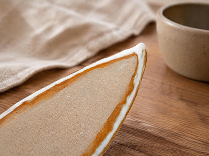 Handmade Ceramic Leaf Incense Holder product photo 6