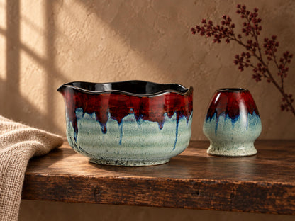 Crimson Tide Matcha Bowl Set product photo 1