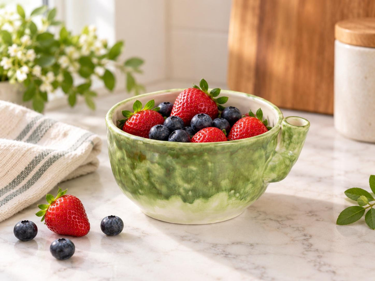 Handmade Ceramic Berry Bowl product photo 8