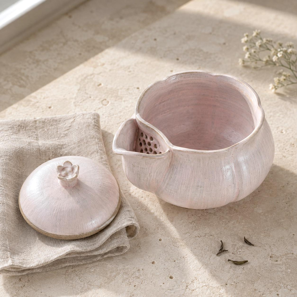Pink Tulip Ceramic Coffee Mug product photo 5
