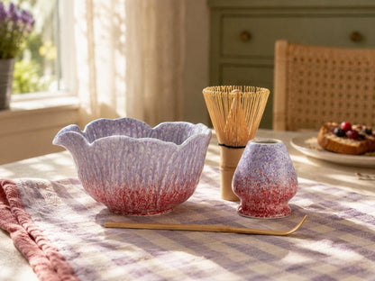 Drip Glaze Matcha Bowl Set product photo 2