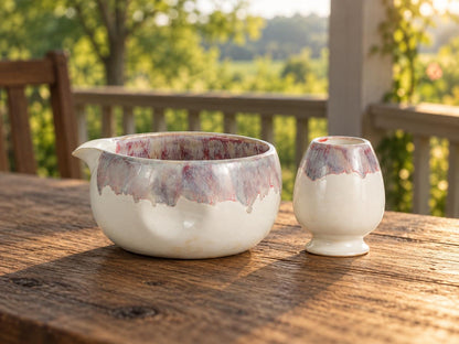 Winter Rose Matcha Bowl Set product photo 4
