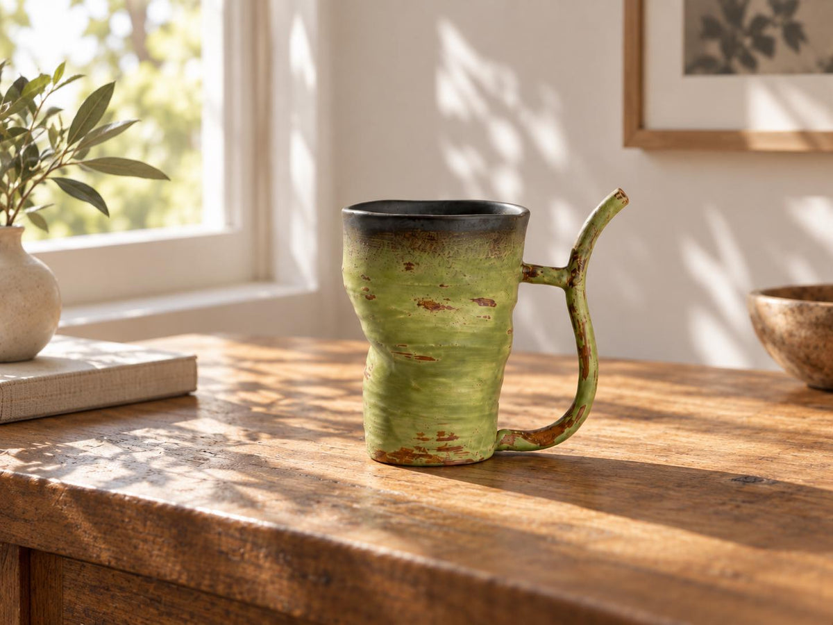 Willow Sip Straw Ceramic Tumbler product photo 1
