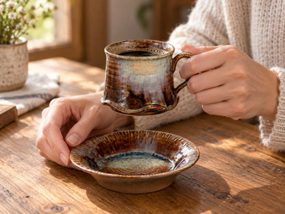 Willow Hearth Coffee Cup and Saucer product photo 2